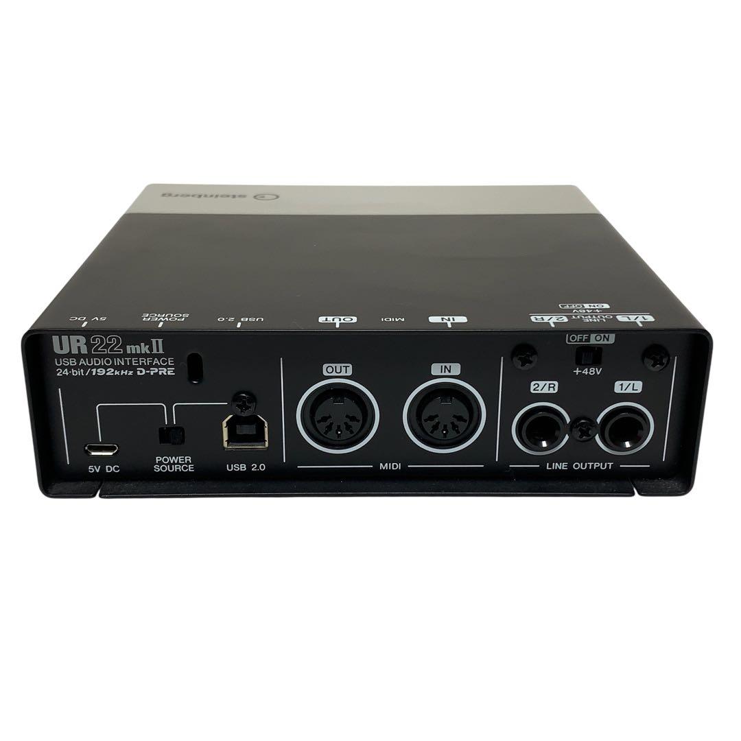 極上美品　steinberg オーディオインターフェース UR22mkII