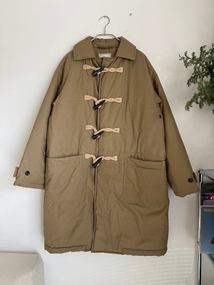 soe ダッフルコート ベージュ 15-16AW 定価70,000円