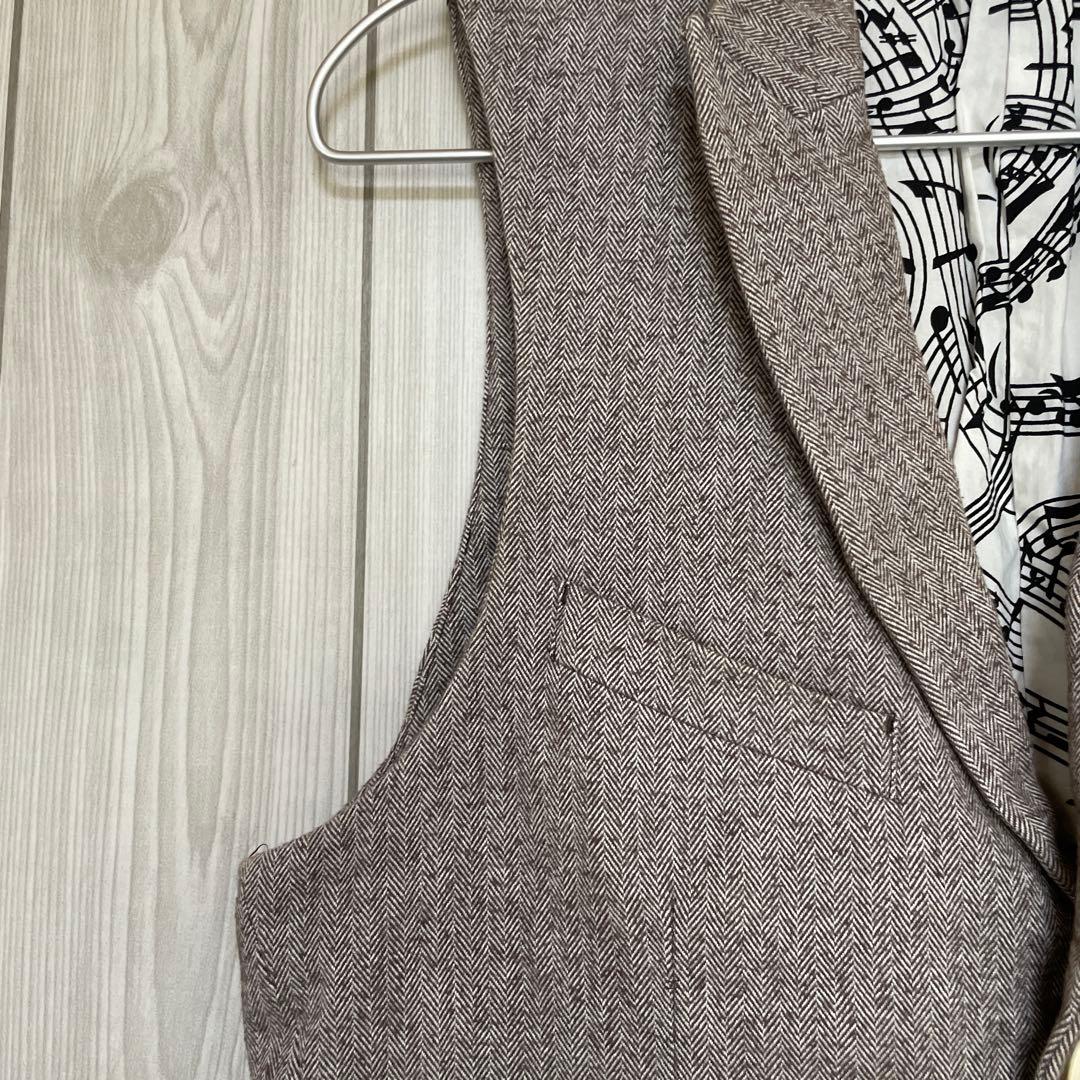 00s Number Nine ボタン テーラーベスト 音符 ナンバーナイン