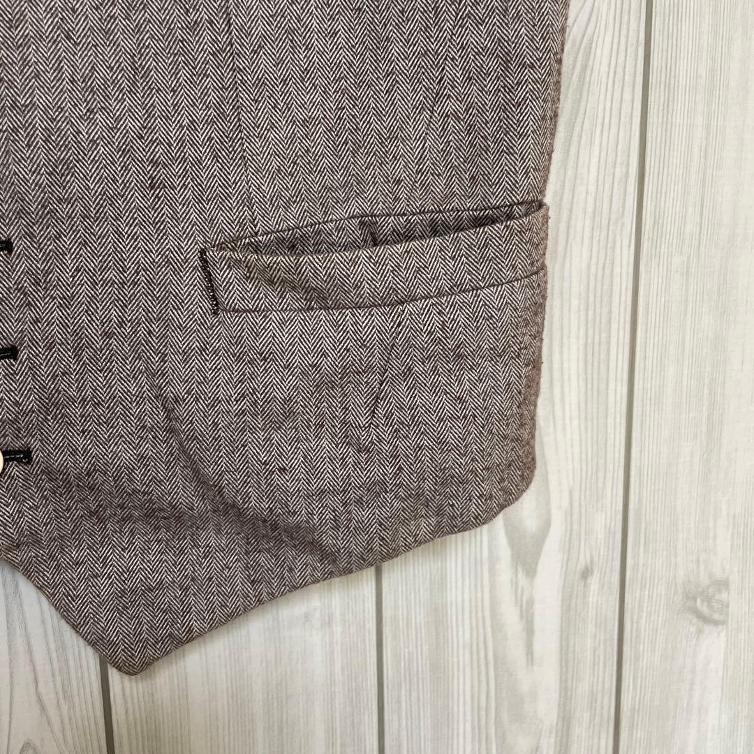 00s Number Nine ボタン テーラーベスト 音符 ナンバーナイン