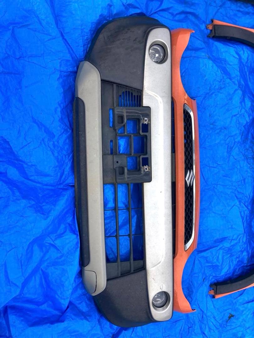 DBA-MR31S スズキ ハスラーフロントバンパー カラーコードA7K