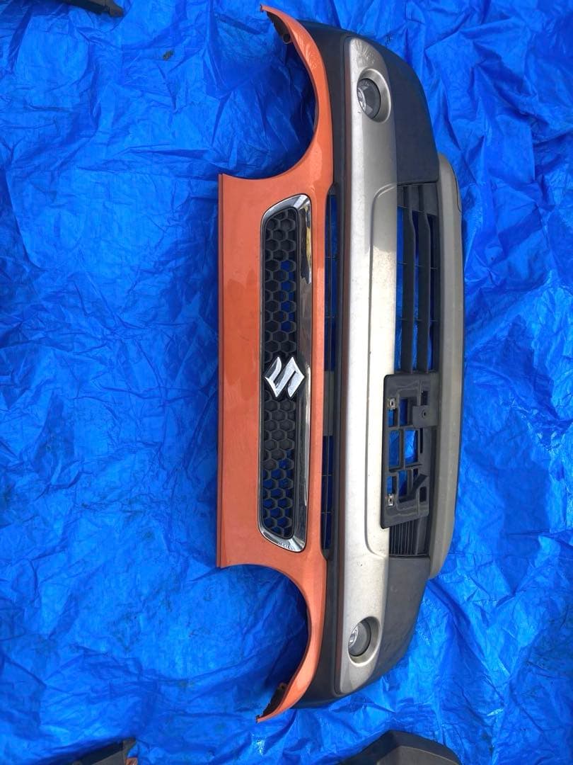 DBA-MR31S スズキ ハスラーフロントバンパー カラーコードA7K