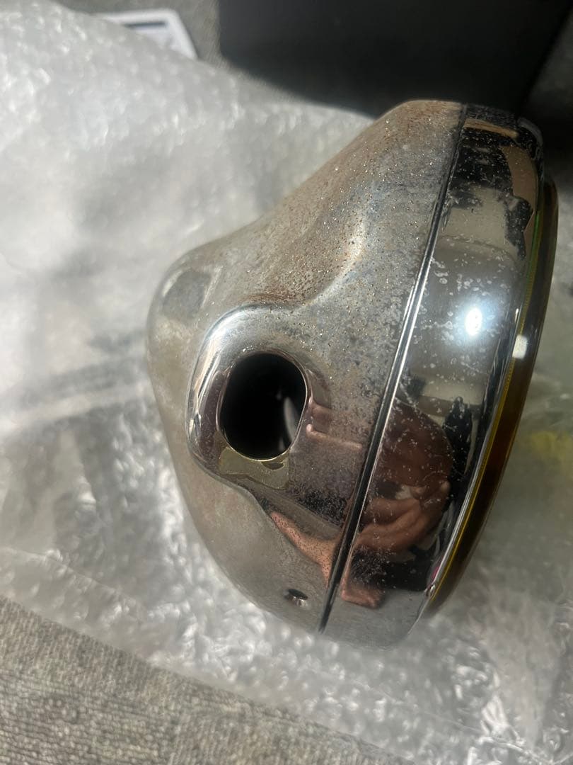 MARCHAL 889 ヘッドライトケース付き　ヤレ仕様　180パイ