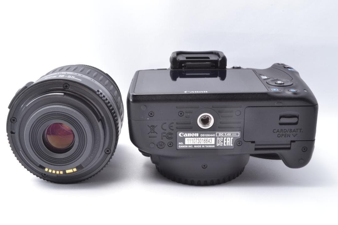 選べるおまけ♦️Canon EOS Kiss X7♦️標準レンズ18-55mm