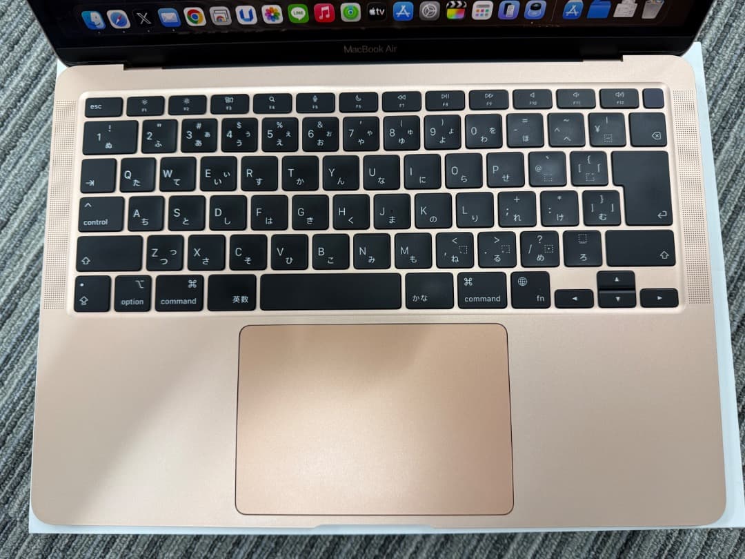 MacBook Air M1 ローズゴールド　8GBメモリ 256GB SSD