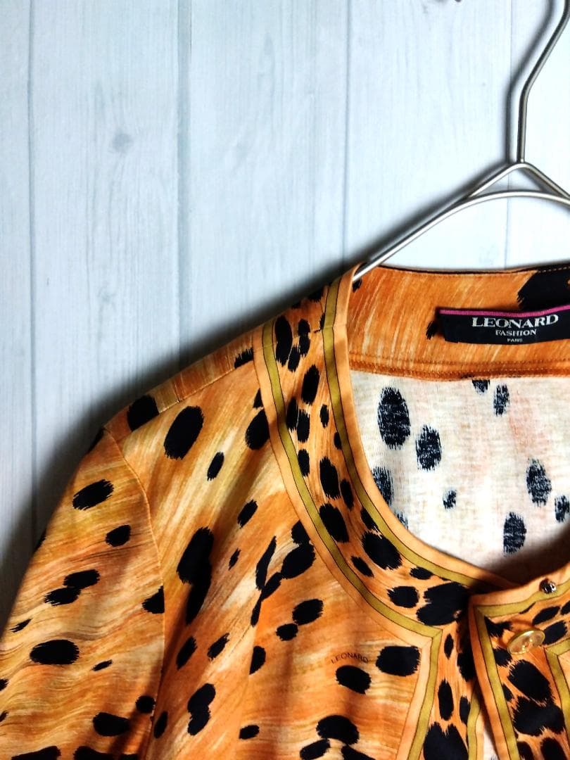 レオナール　カーディガン・チュニック