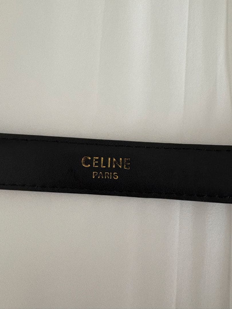 CELINE ブラックベルト