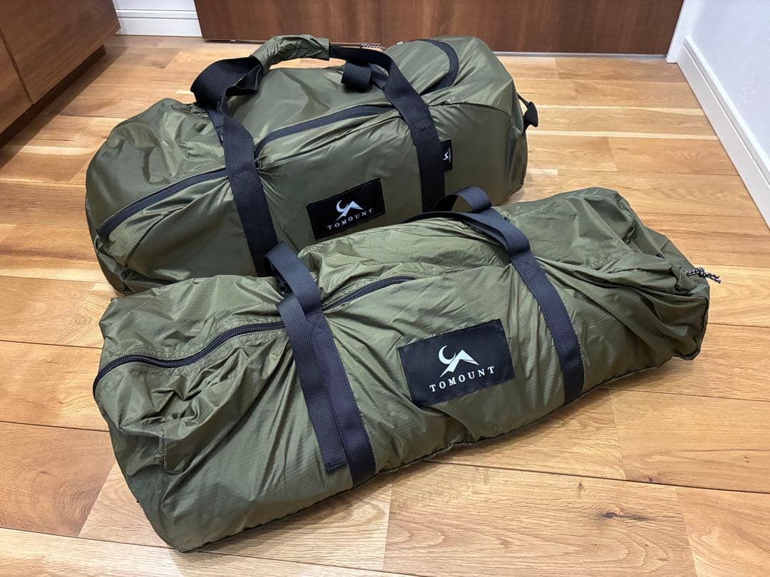 TOMOUNT G-moon シェルターテント 40Dナイロン　拡張テントセット