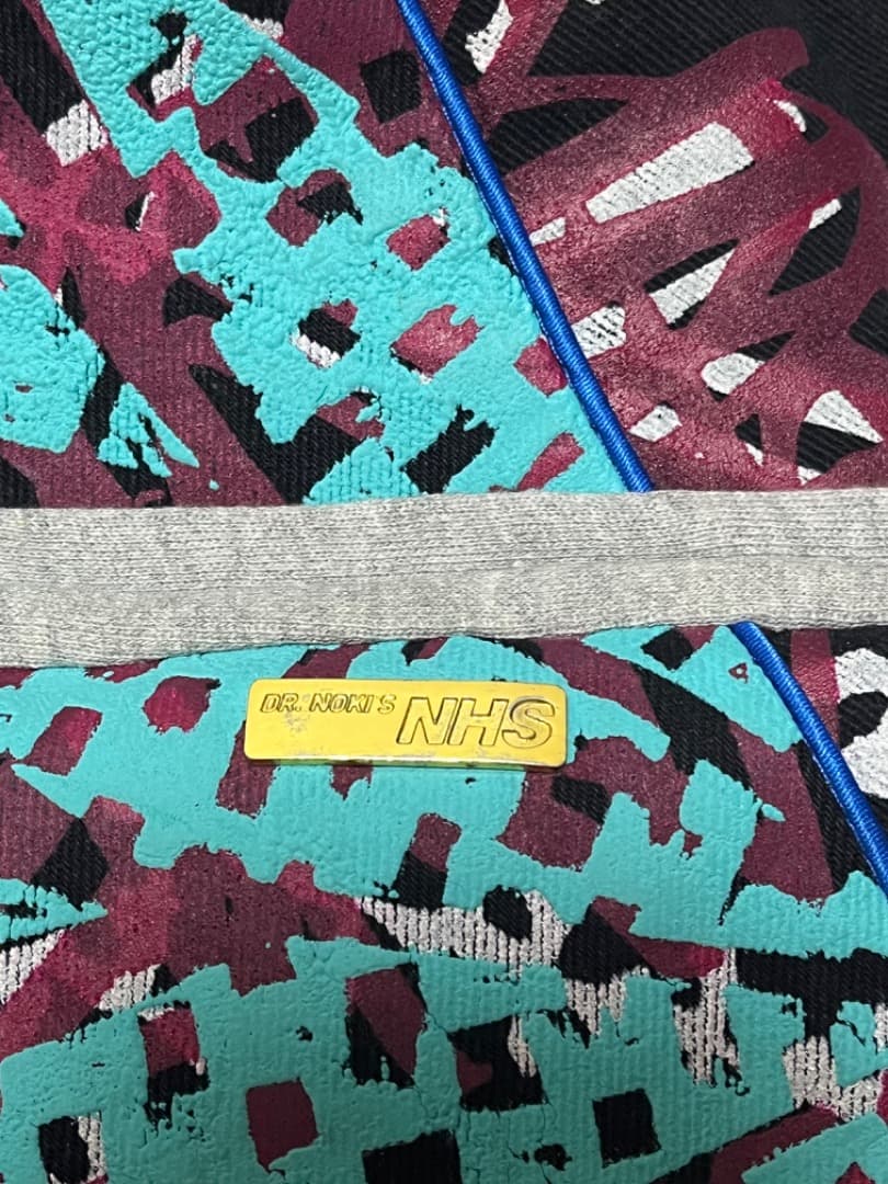 DR.NOKI ブラックキャンバス地ショートパンツ