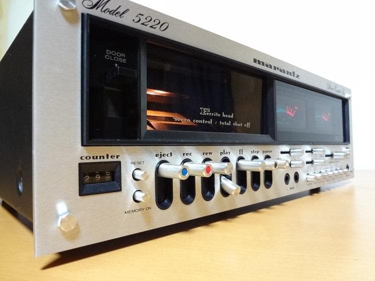 実働 Marantz model5220 ヴィンテージ カセットPR 1977年