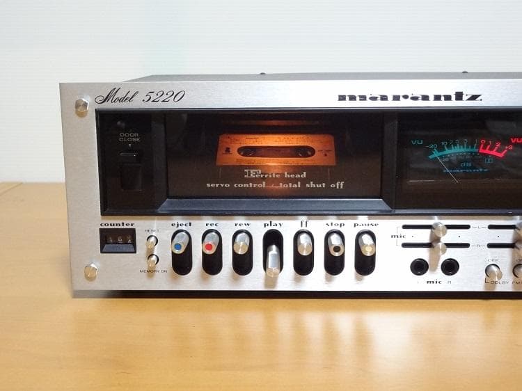 実働 Marantz model5220 ヴィンテージ カセットPR 1977年