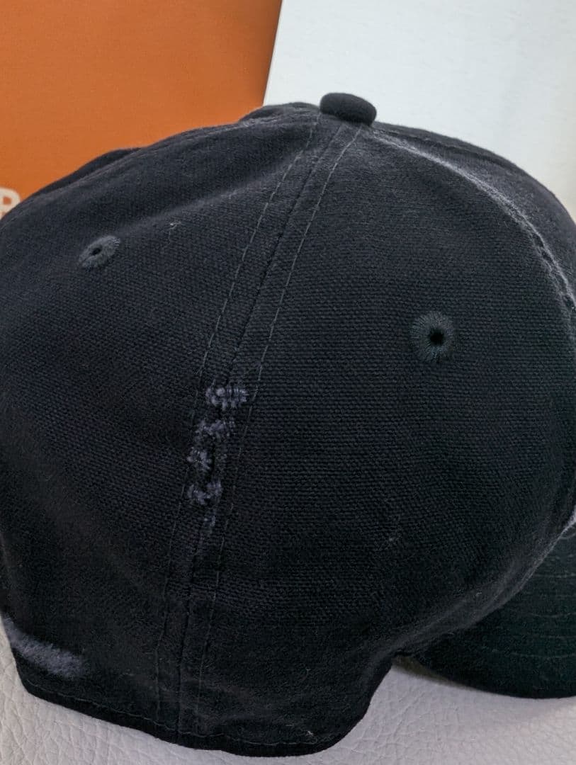 ビームス✕ニューエラ ダメージ キャップ ★ヤンキース★ネイビー帽子