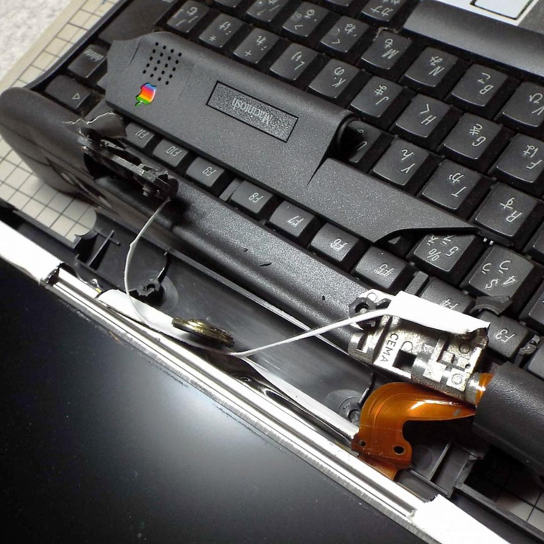 最近不動_ヒンジ崩壊_CF起動_ PowerBook 5300Ce_付属品多数