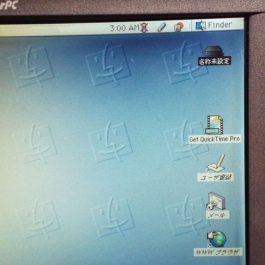 最近不動_ヒンジ崩壊_CF起動_ PowerBook 5300Ce_付属品多数