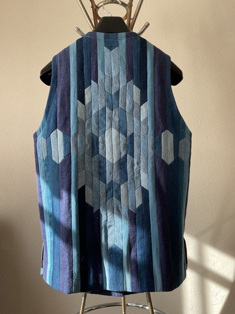 m*o様 SEVEN BY SEVENリワークデニムベスト★おまけ付き