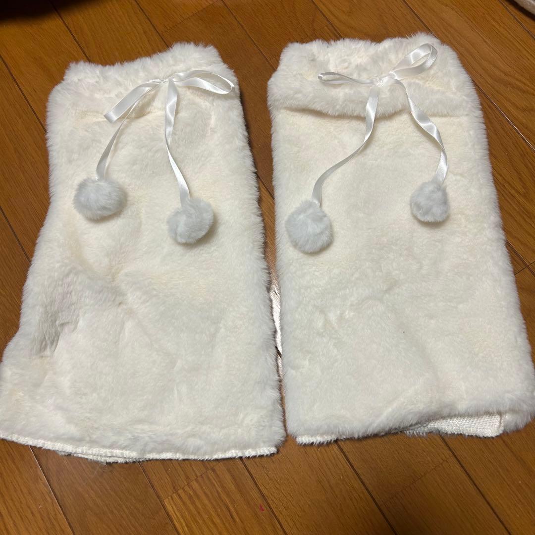 Malymoon ふわふわメレンゲリボンキャットサンタ