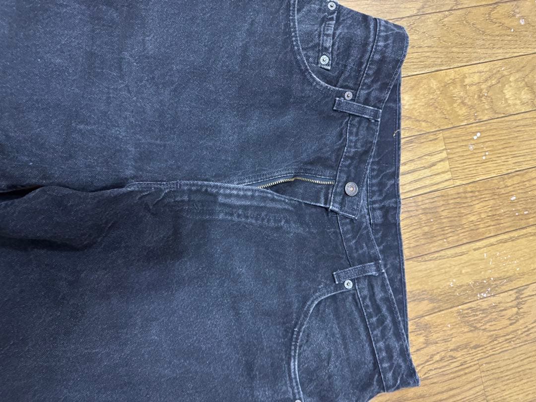 U*D様 ＵＳＡ製　リーバイス　５６０　テーパード　ブラック ジーンズ　W３６