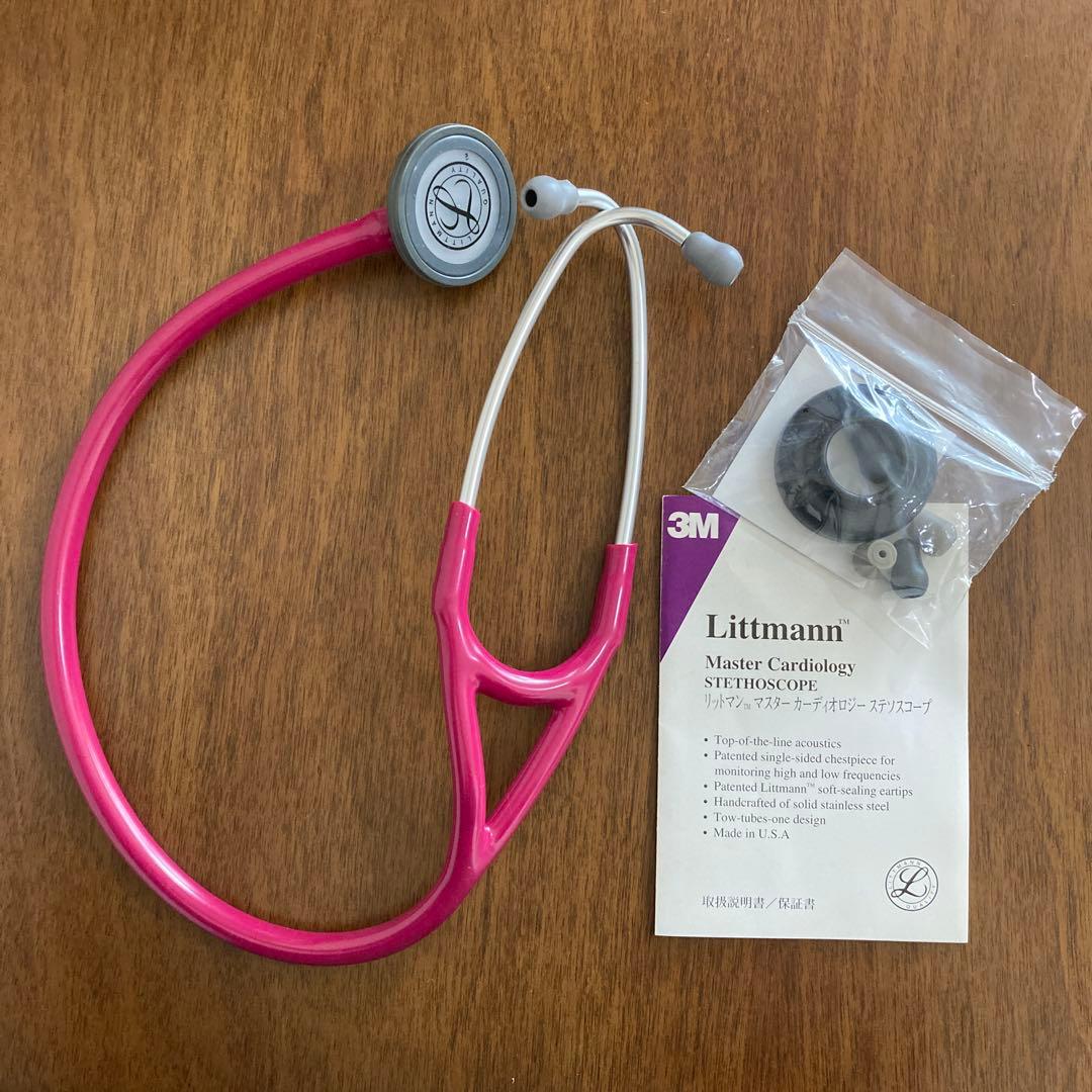 3M リットマン マスターカーディオロジー ステソスコープ ラズベリー 聴診器