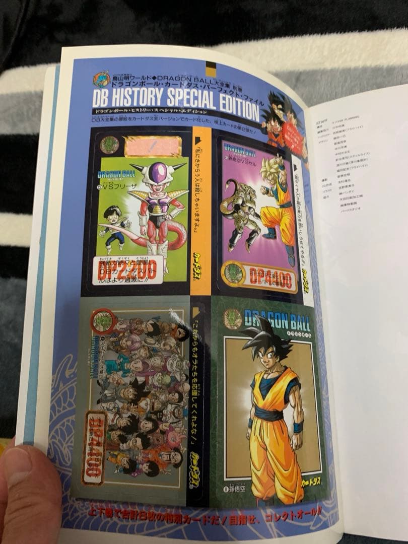 大セール‼️ドラゴンボールカードダスパーフェクトファイル2冊。