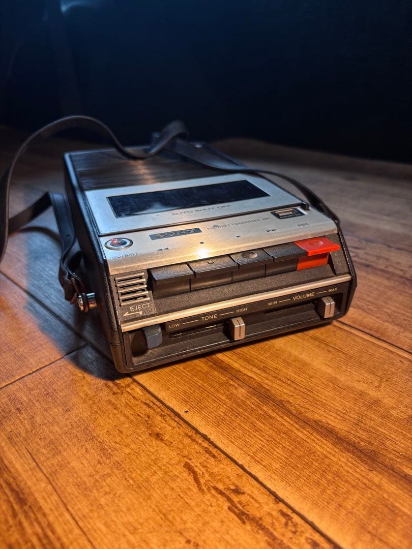 昭和レトロ 実働 SONY カセットコーダー TC-1313