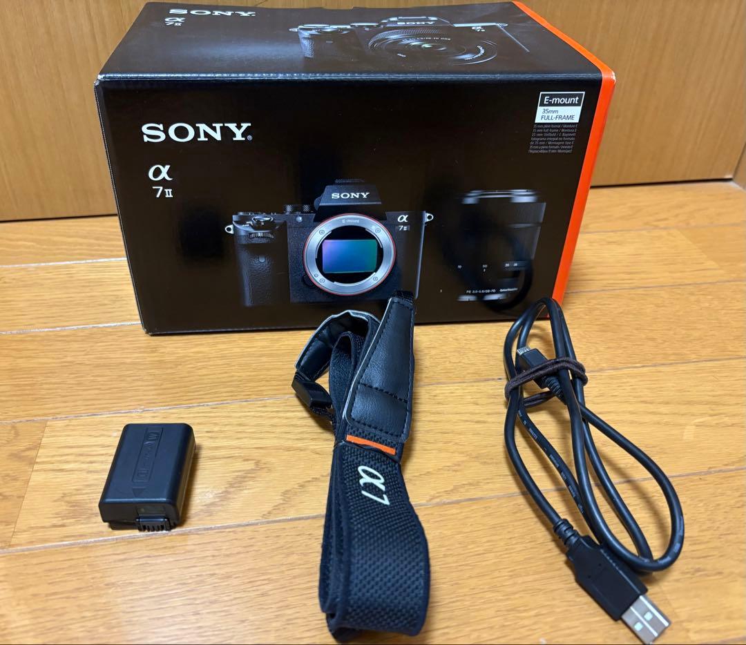 SONY a7ⅱ ILCE-7M2 レンズキット