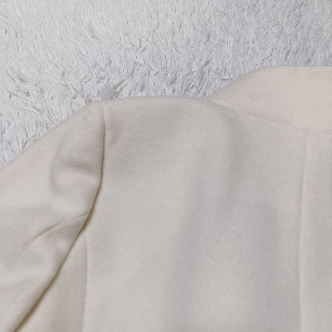 新品 INDIVI アウター コート 高級素材 ウール 羊毛 カシミヤ 38