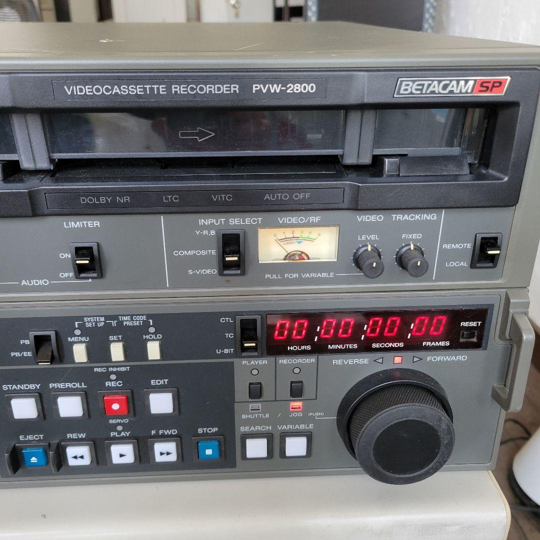 ベータカムSPレコーダー PVW-2800 SONY