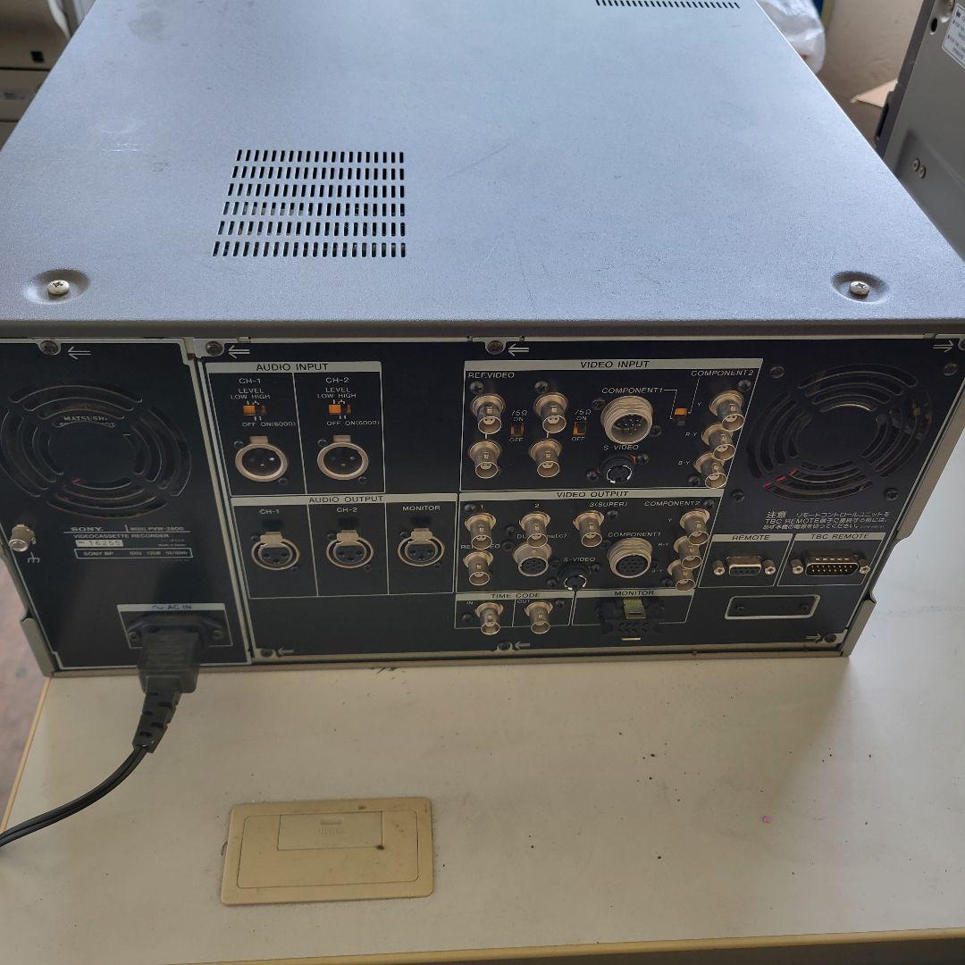 ベータカムSPレコーダー PVW-2800 SONY