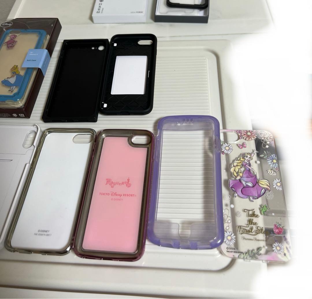 ディズニー、ラプンツェル、ベルのスマホカバー