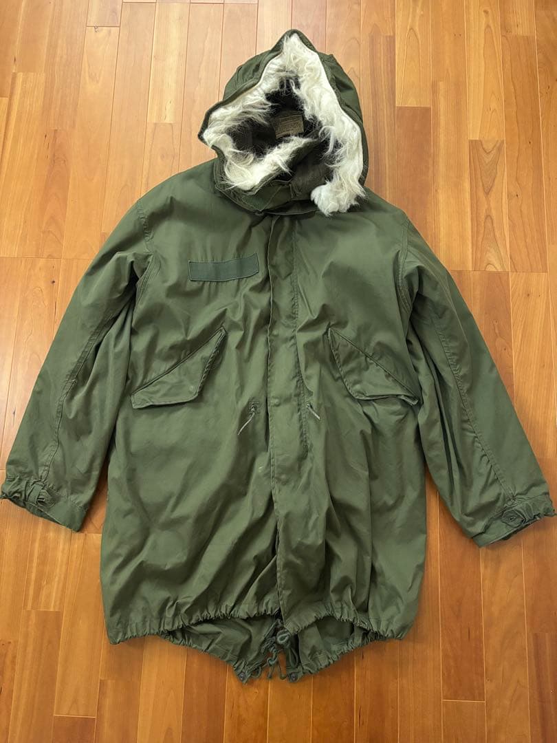 値引き不可実物デッドストック米軍 M-65 70-80年代フィッシュテール フル