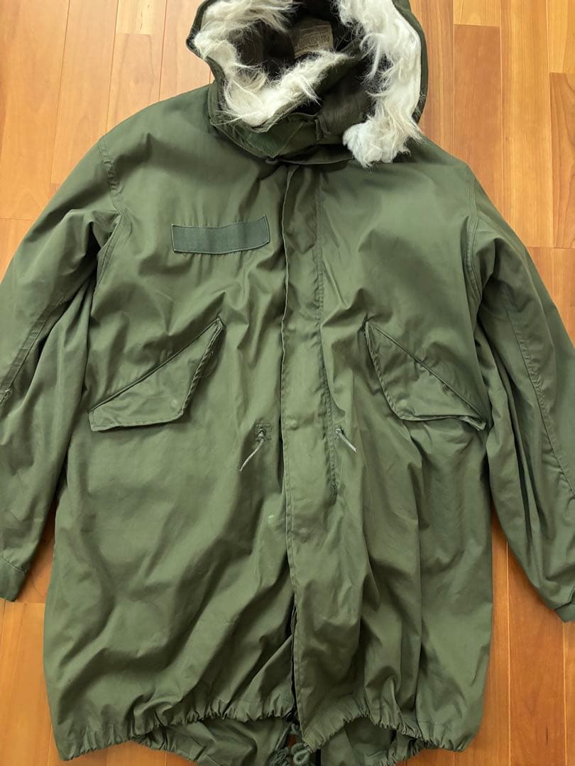 値引き不可実物デッドストック米軍 M-65 70-80年代フィッシュテール フル