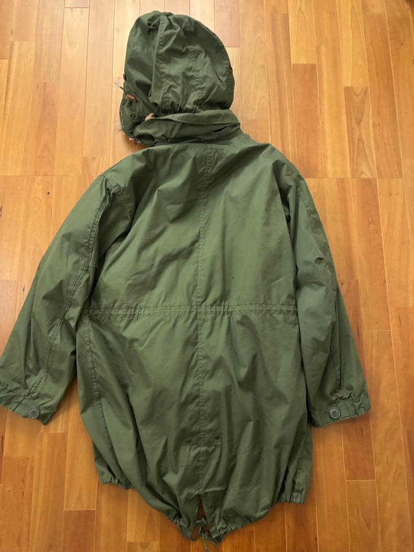 値引き不可実物デッドストック米軍 M-65 70-80年代フィッシュテール フル