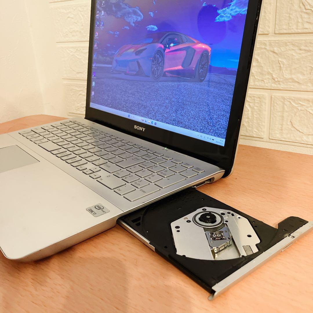 Win11✨SSD☘️タッチパネル✨️BluRayすぐ使えるVAIOノートパソコン