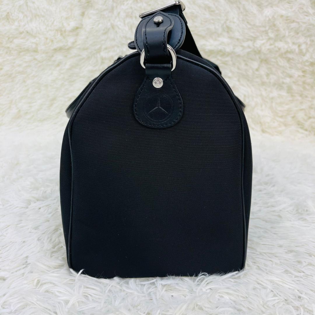 HUNTING WORLD ベンツコラボ ボストン 2WAY レザー ブラック