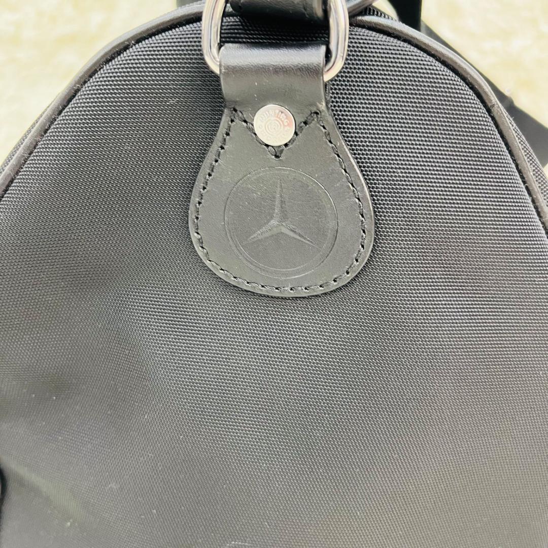 HUNTING WORLD ベンツコラボ ボストン 2WAY レザー ブラック