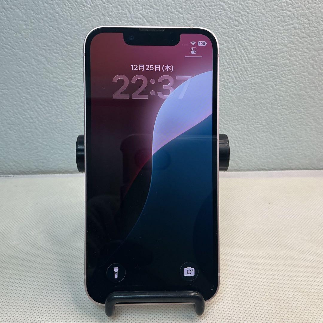 [美品]iPhone13mini 128GB 新品バッテリー100%SIMフリー