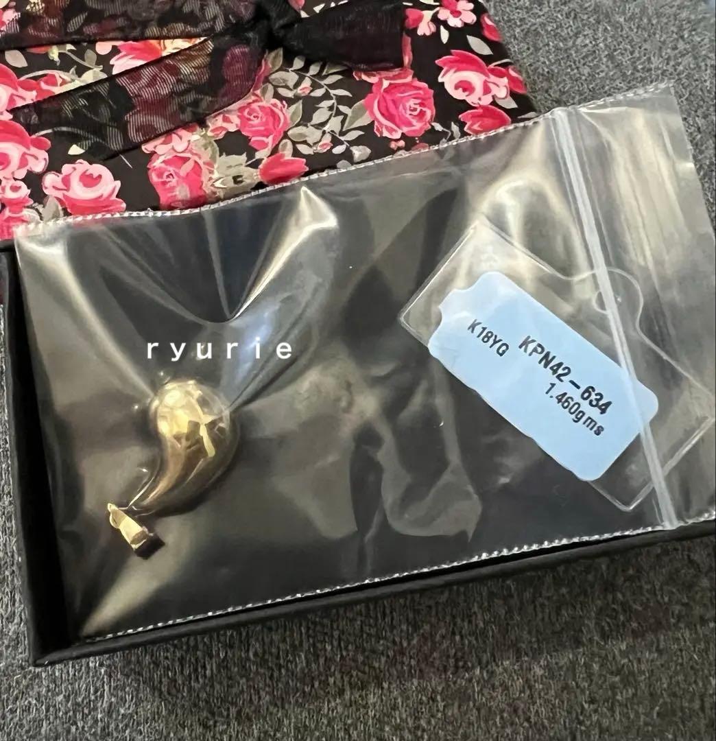 【値下げ】18金ペンダントタップTEARDROP 大セール❣️