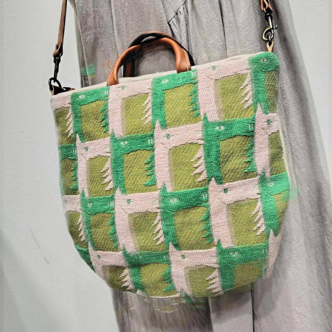 ミナペルホネン/thoroughbredサラブレットネマスタード/ロングミニラウ