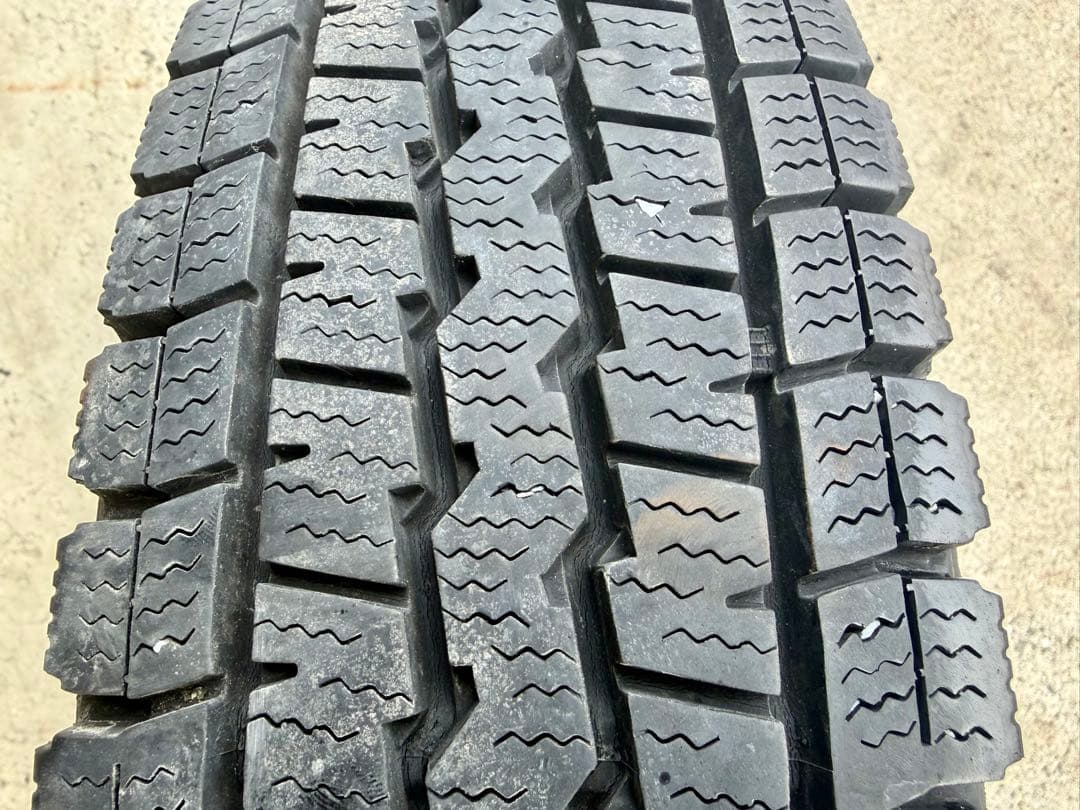 145R12 6PR 2021年製DUNLOP 4本　ダイハツ　スチールホイール