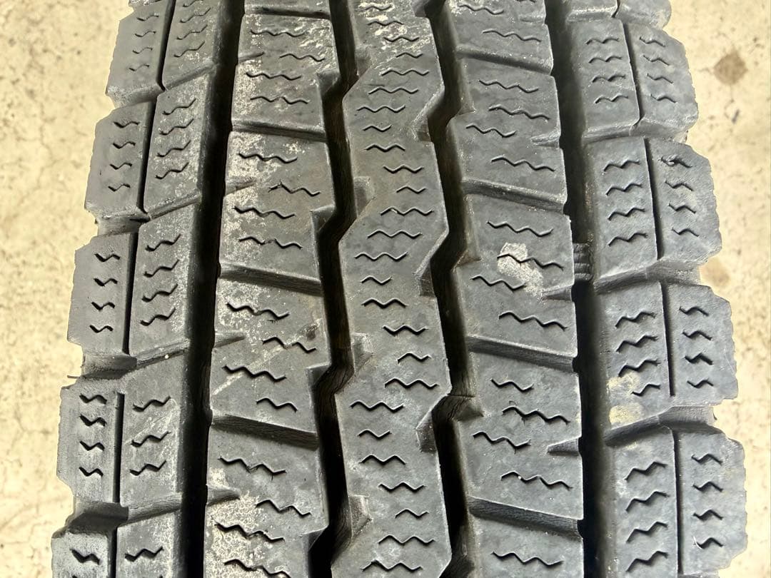 145R12 6PR 2021年製DUNLOP 4本　ダイハツ　スチールホイール