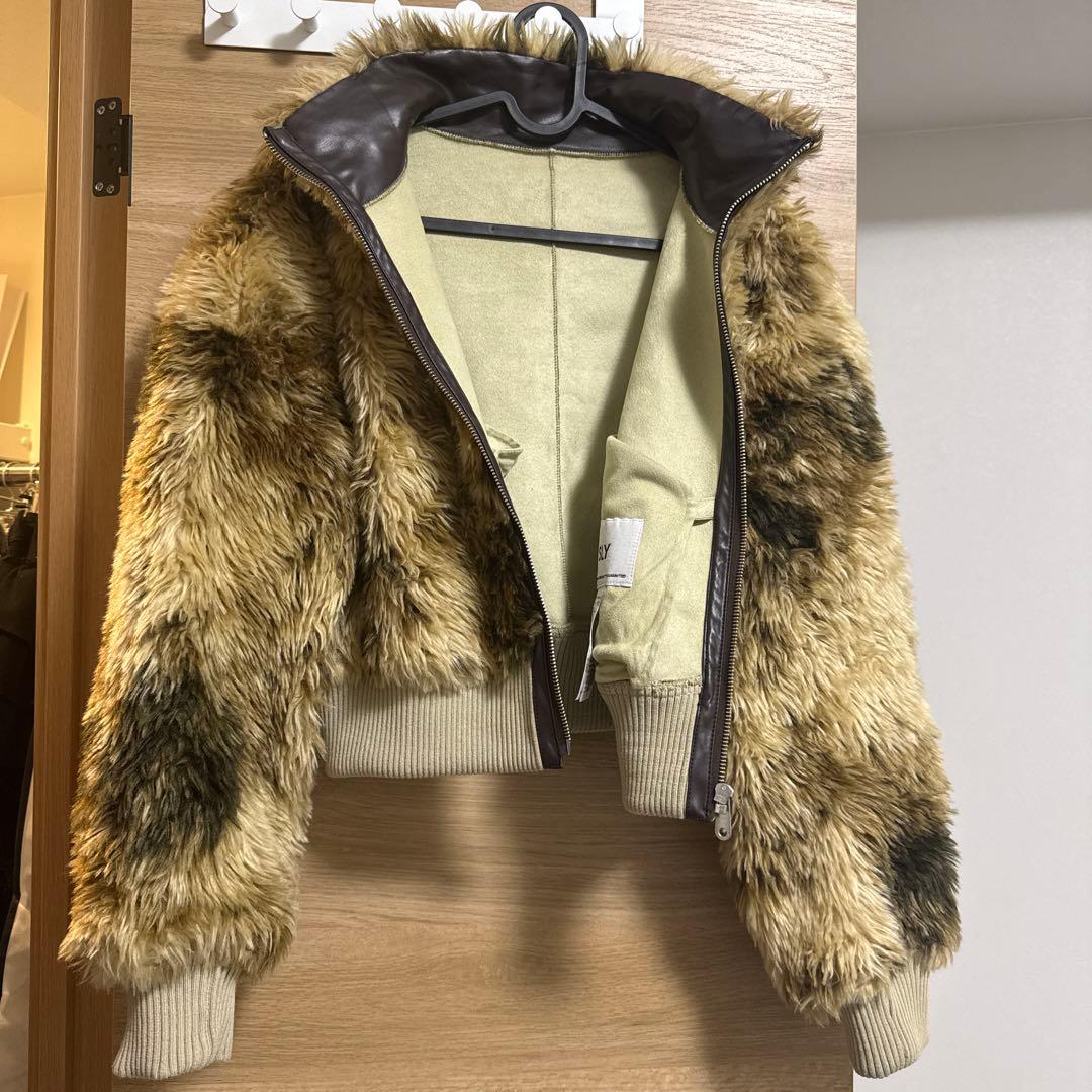 SLY ショート丈ファーコート