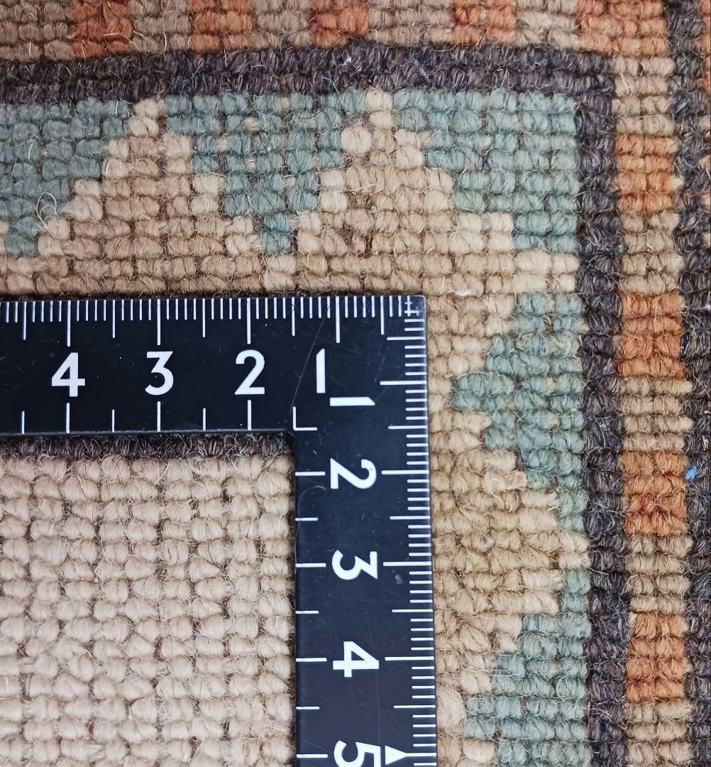 専用Y3049 トルコ絨毯 キリム ウール 手織り ラグマット 167×123㎝