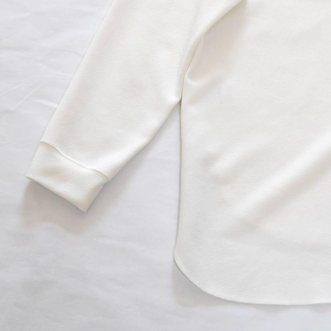 美品　whim gazette Vガゼットプルオーバー　オフホワイト　36