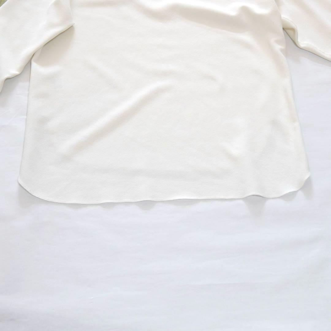 美品　whim gazette Vガゼットプルオーバー　オフホワイト　36