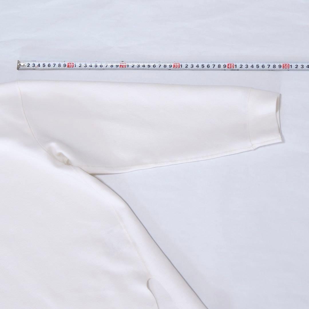 美品　whim gazette Vガゼットプルオーバー　オフホワイト　36