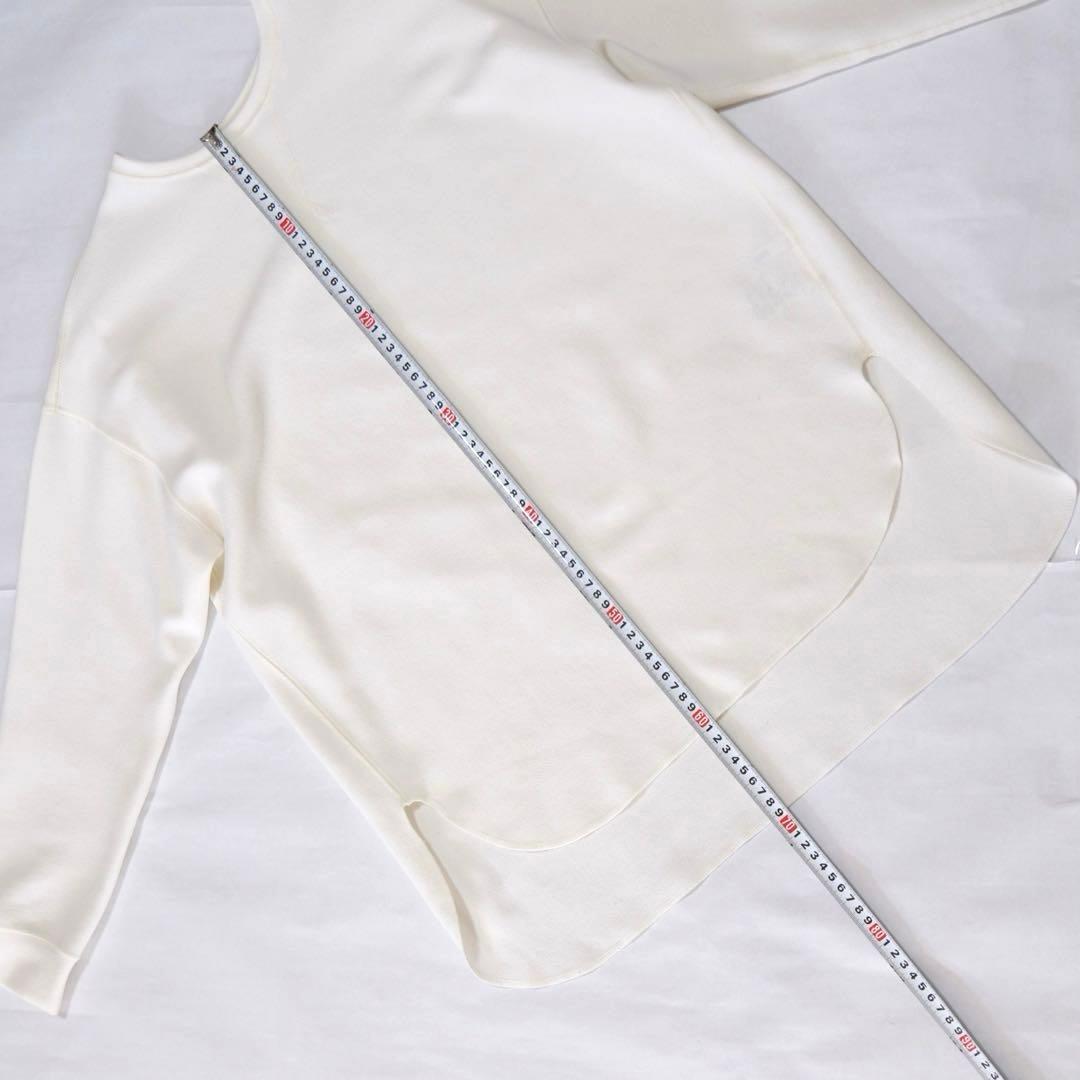 美品　whim gazette Vガゼットプルオーバー　オフホワイト　36