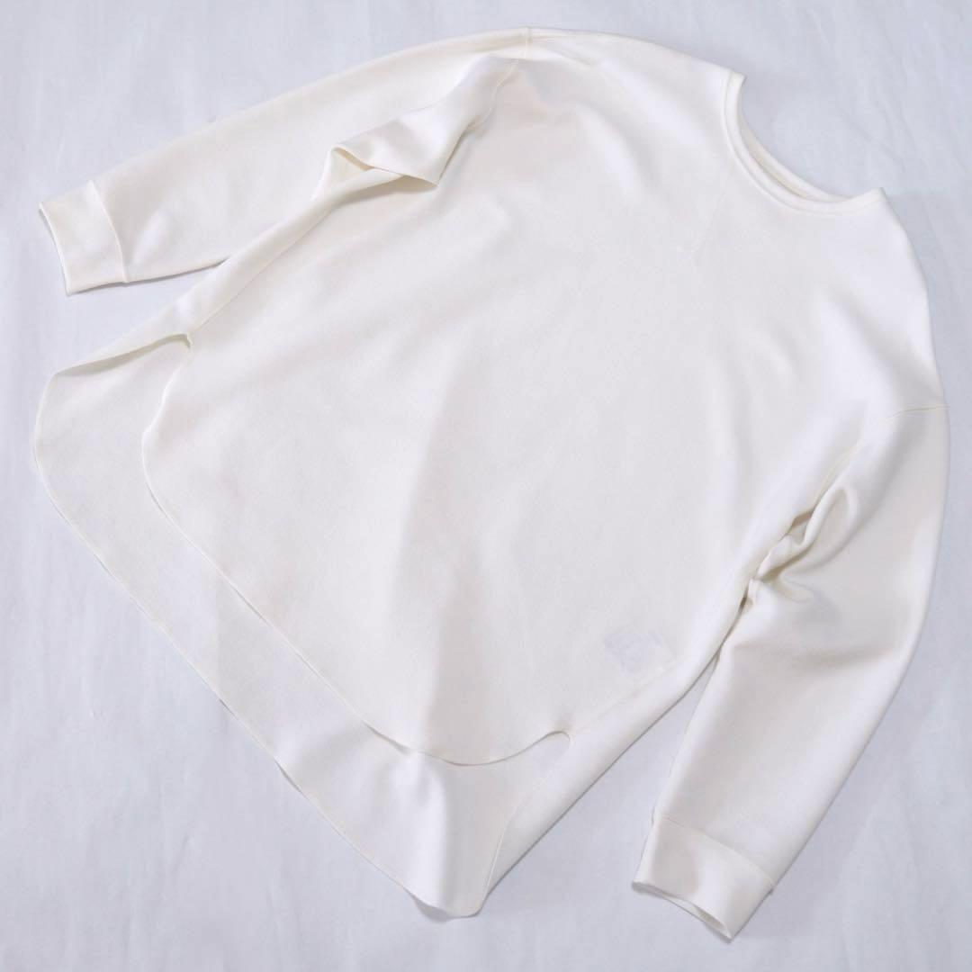 美品　whim gazette Vガゼットプルオーバー　オフホワイト　36