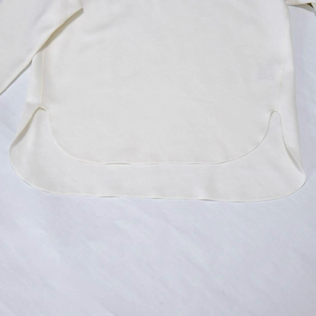 美品　whim gazette Vガゼットプルオーバー　オフホワイト　36