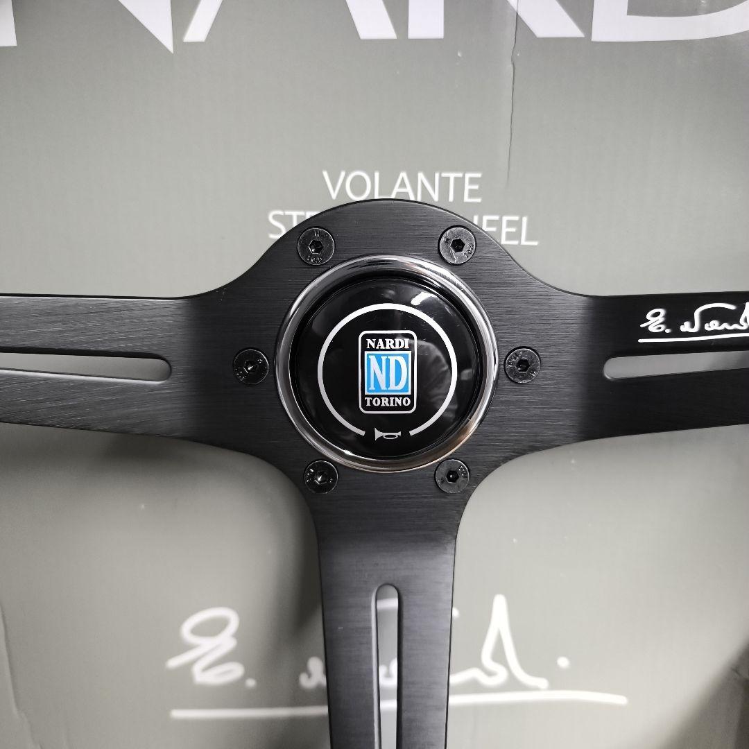 ナルディNARDI タイプ 350mm 70mmディープコーン シフトノブセット