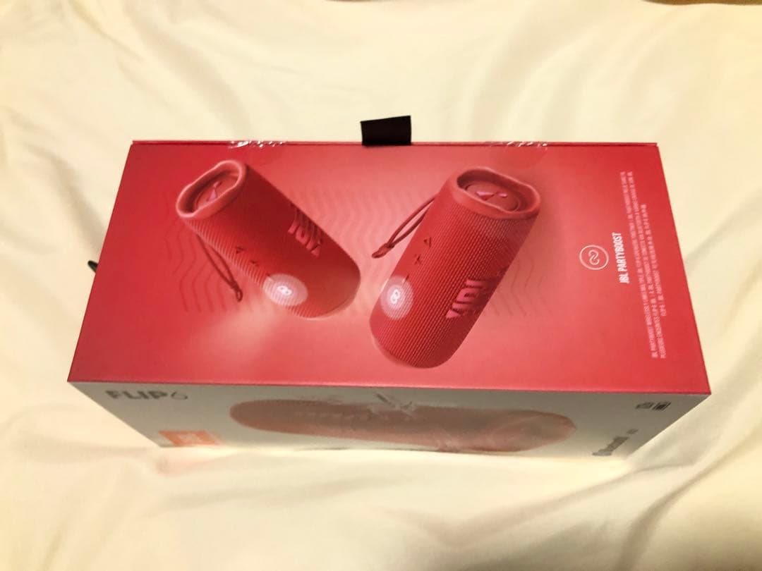 新品未開封　JBLFLIP6 ポータブル　Bluetooth スピーカー　赤